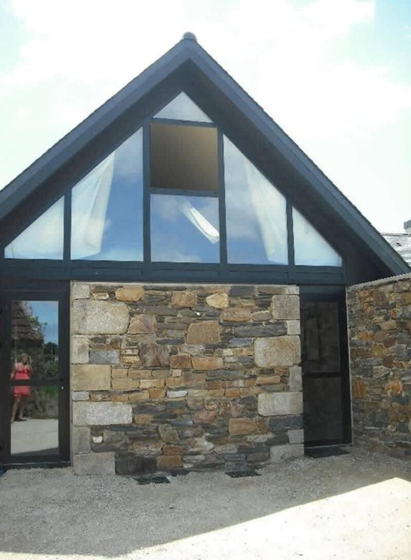 Large Farmhouse With Garden And Sea View For 8 People Locquenole Dış mekan fotoğraf