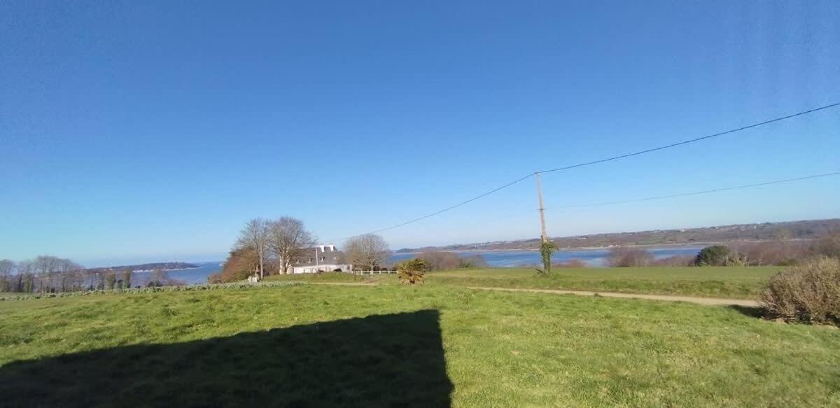 Large Farmhouse With Garden And Sea View For 8 People Locquenole Dış mekan fotoğraf