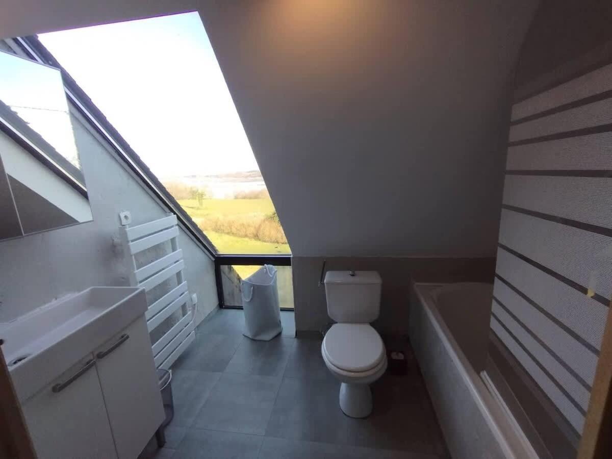 Large Farmhouse With Garden And Sea View For 8 People Locquenole Dış mekan fotoğraf