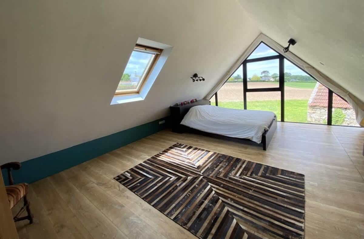 Large Farmhouse With Garden And Sea View For 8 People Locquenole Dış mekan fotoğraf